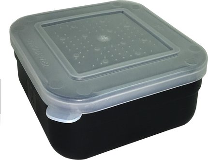 Fladen - Black Square Plastic Bait box 1.5 Pint
