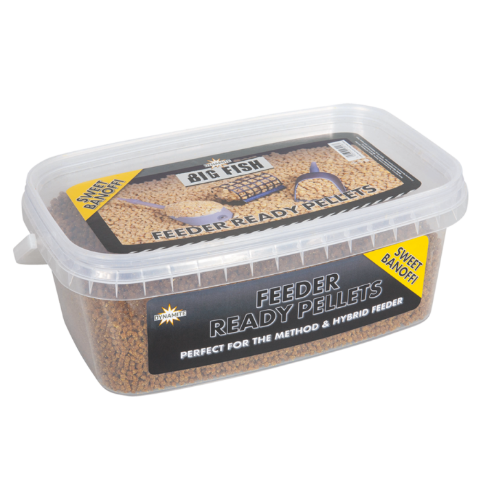Dynamite Baits - Big Fish Feeder Ready Pellets Sweet Banoffi 2mm 1.2kg