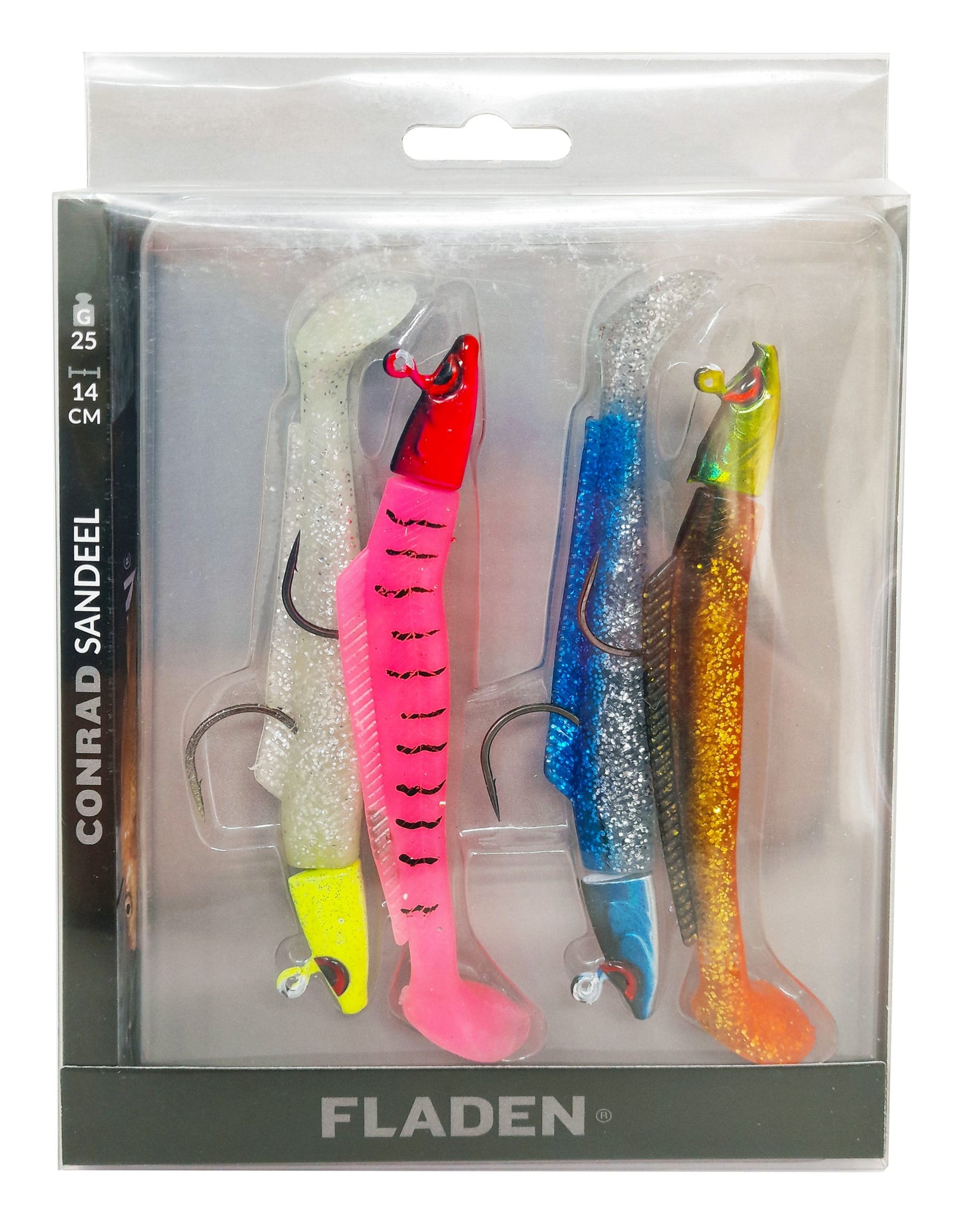 Fladen -  Conrad Assorted Sandeel Softbait Lures