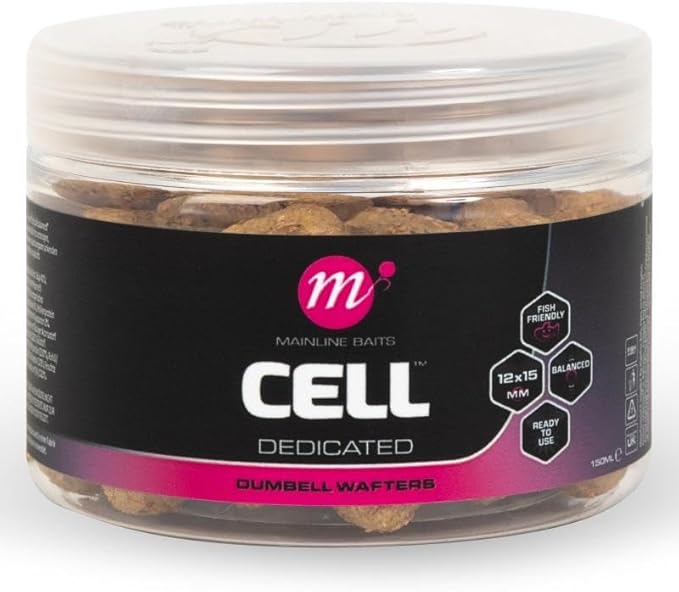 Mainline Baits - Dumbell Wafters - 12 x 15mm