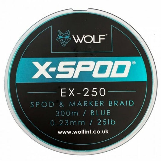Wolf - EX250 Spod & Marker Braid 25lb x 300m Blue