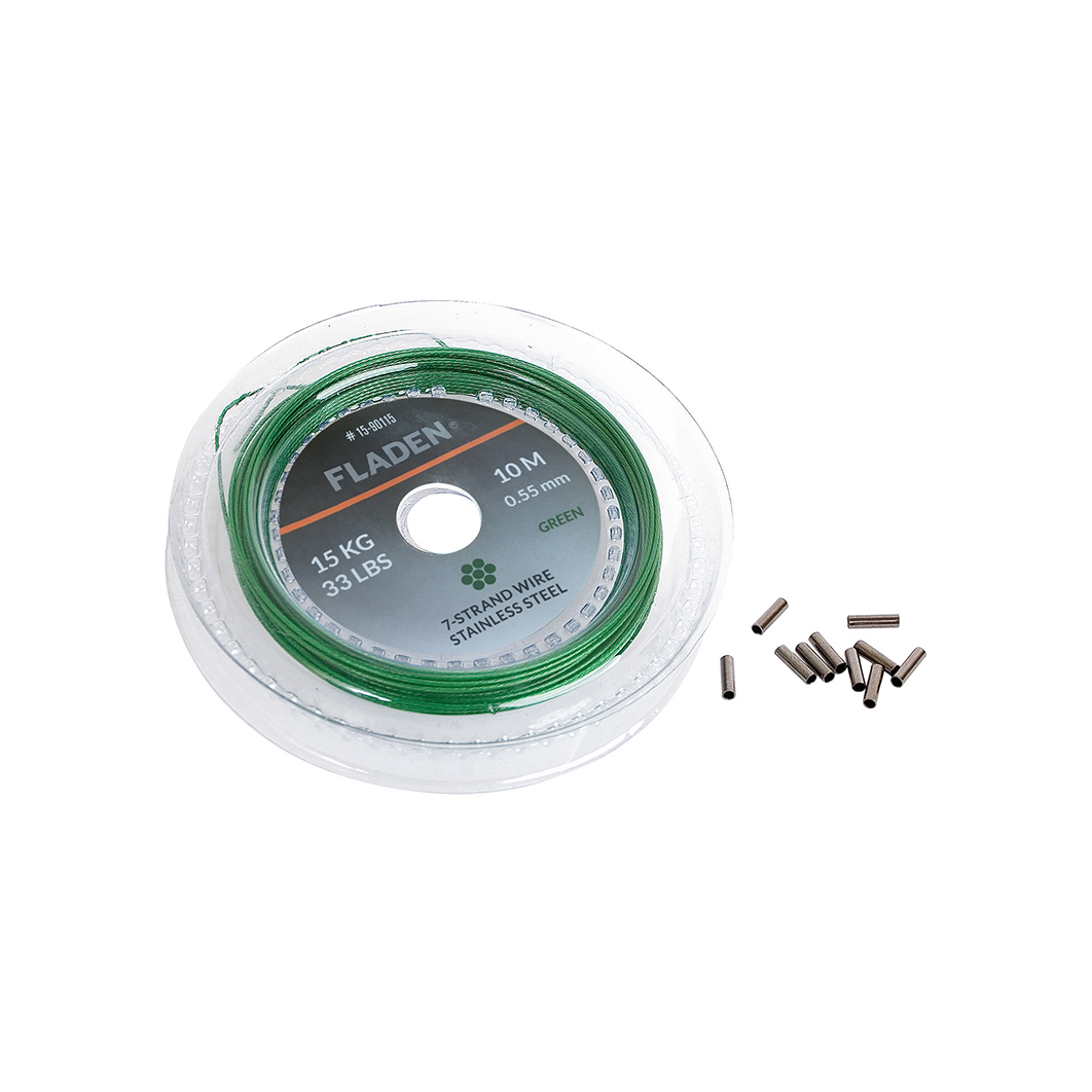 Fladen - 10m Wire Trace and Crimps