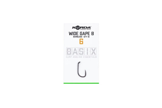 Korda - Basix Wide Gape Micro Barbed