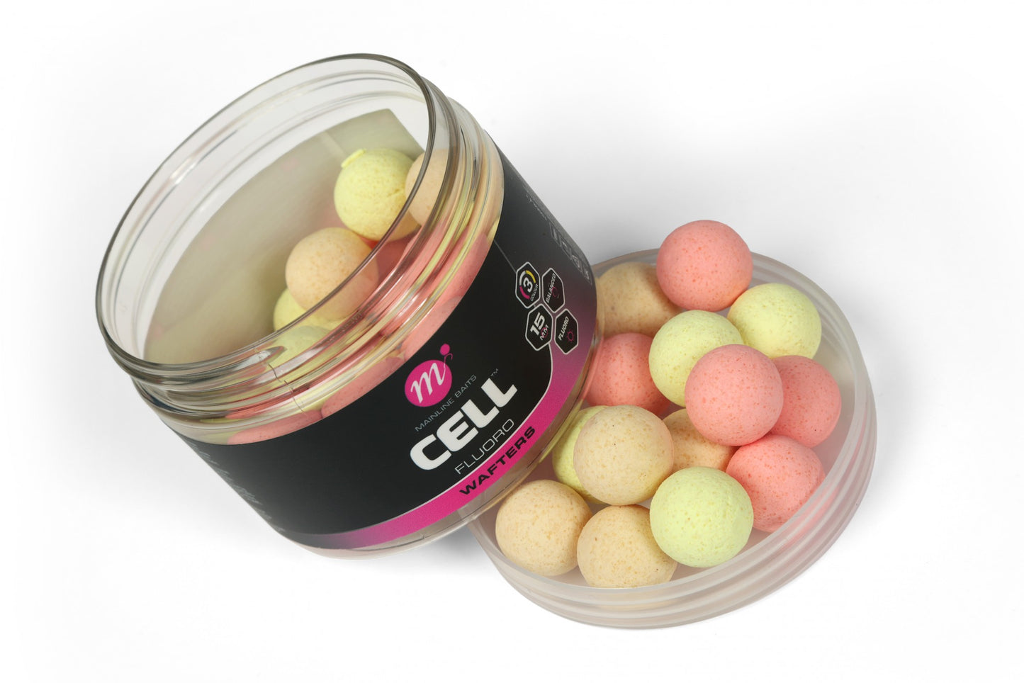 Mainline Baits - Fluoro Wafters - 15mm Mix