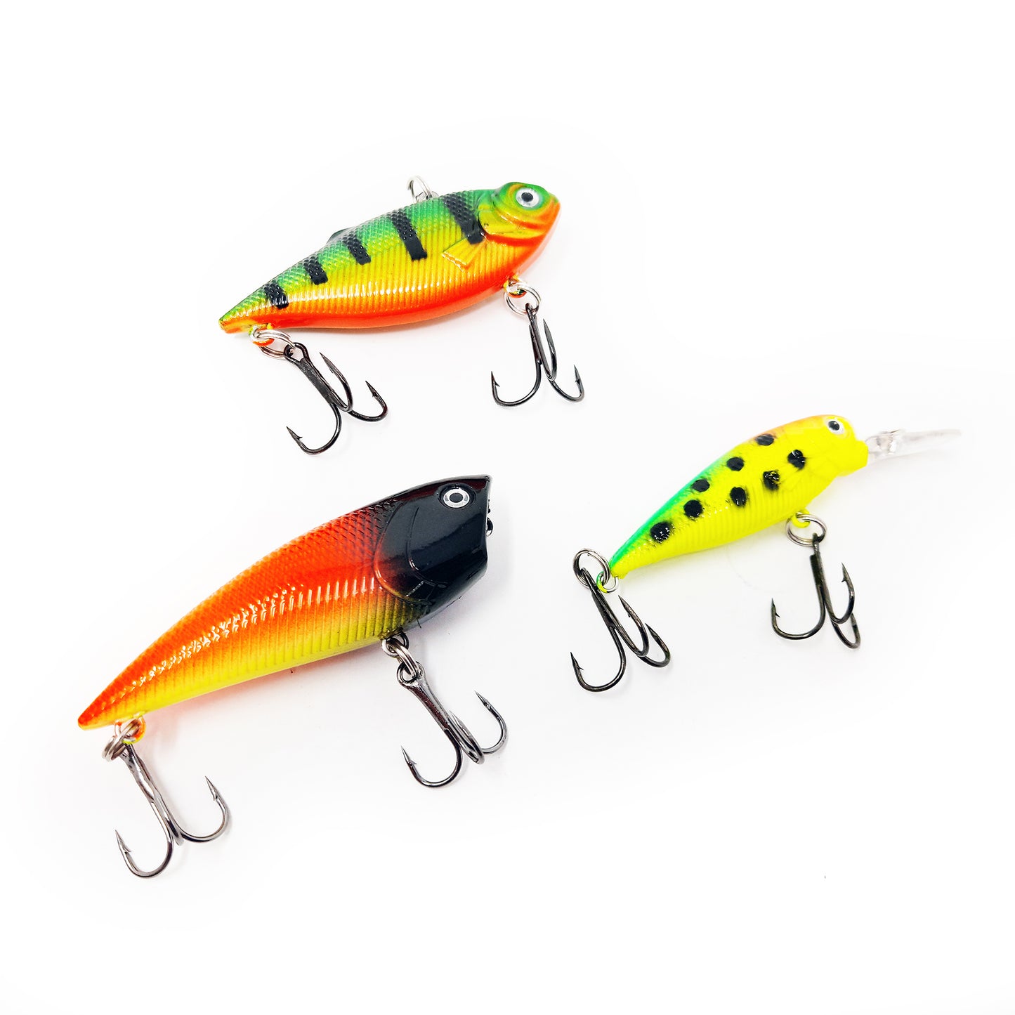 Fladen - Plugbait & tackle box 7pcs