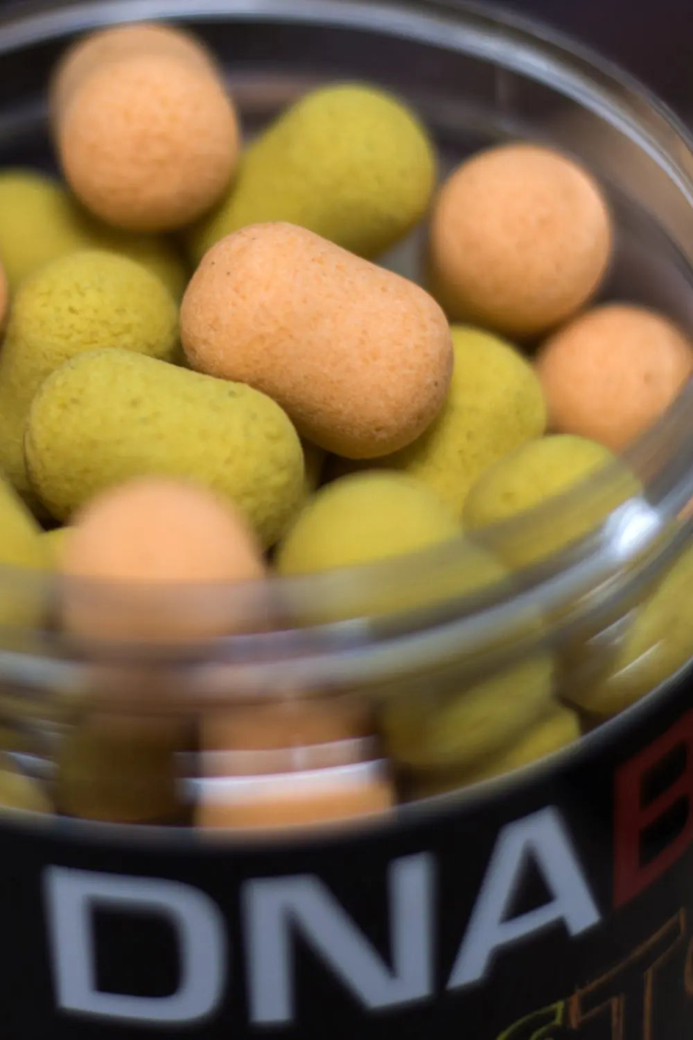 DNA Baits The Bug Half Tones Wafters – Yellow & Orange Carp Fishing Hookbaits