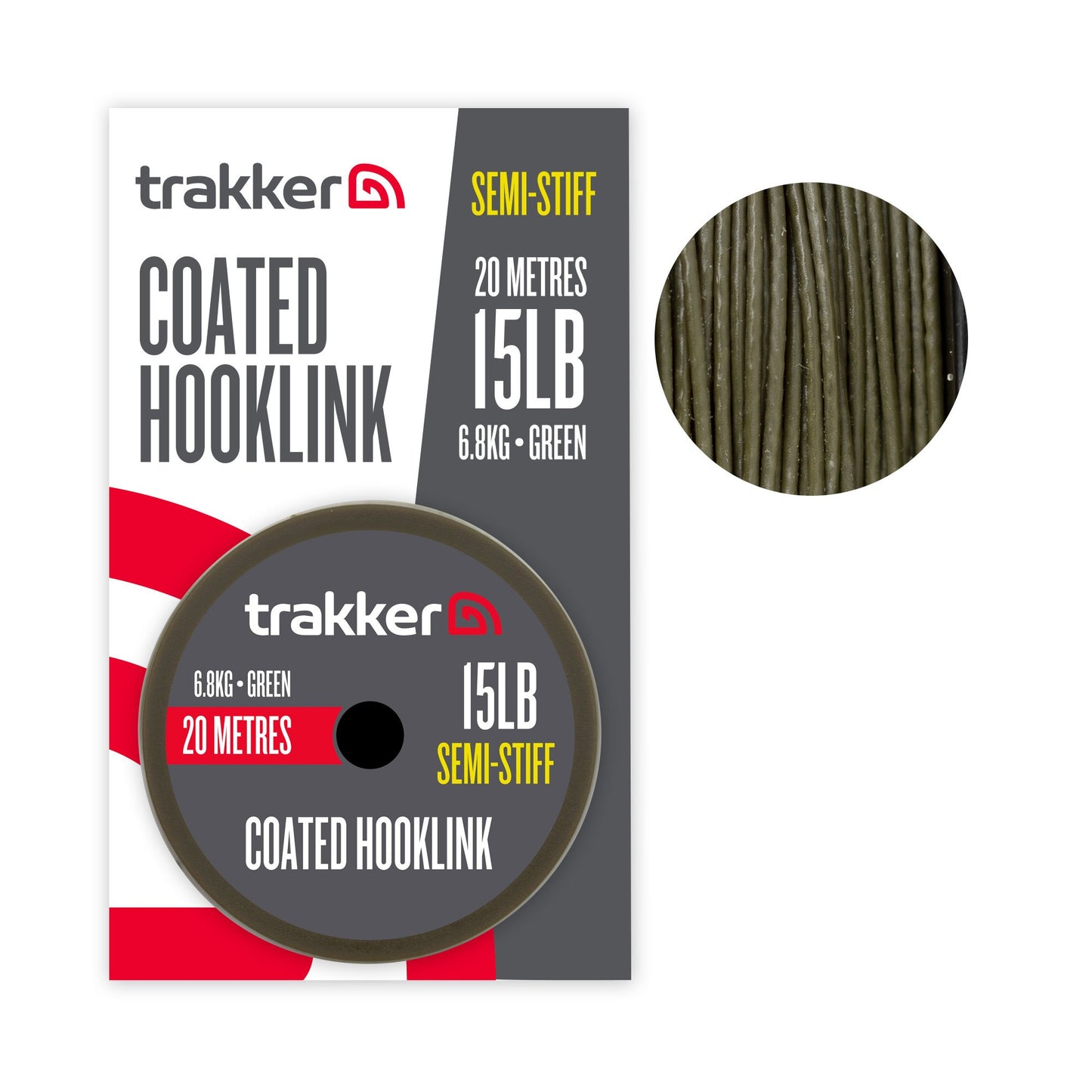 Trakker - Semi Stiff Coated Hooklink