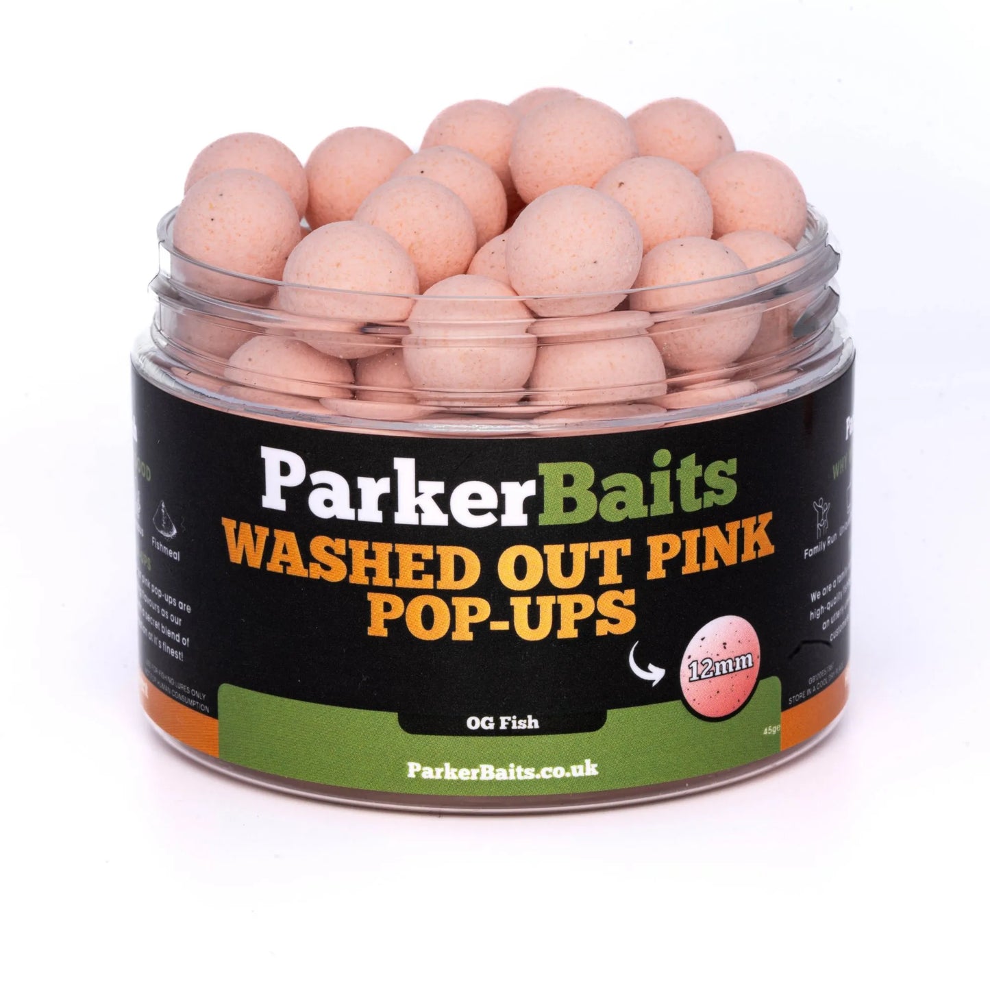 Parker Baits - Washed Out Pink Pop-Ups | OG Fish