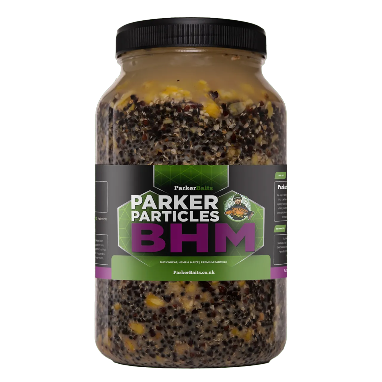 Parker Baits - BHM Buckwheat Hemp & Maize  Shelf Life Particle