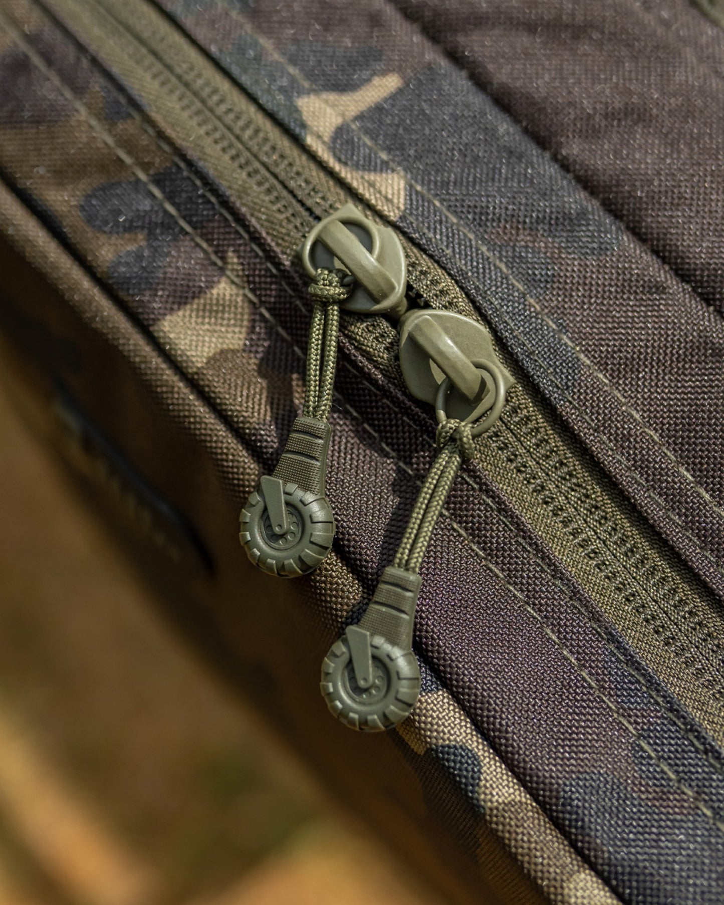 Carp Porter - Side Bar Bags Dark Kamo