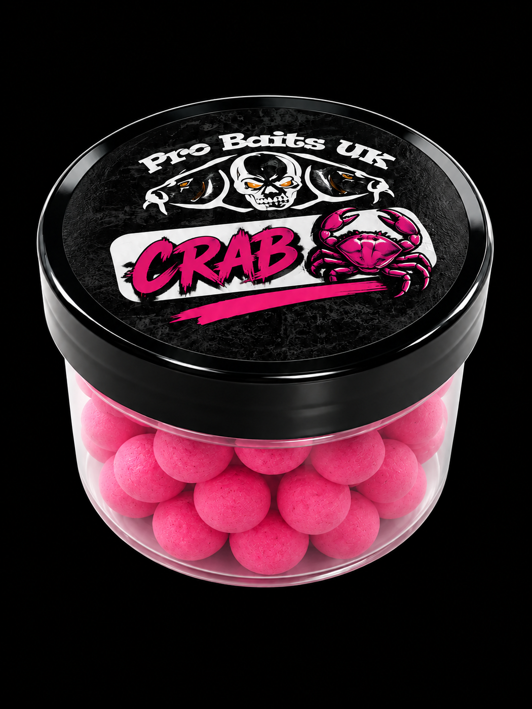 Pro Baits UK Pink Crab Pop Ups – High Visibility Floating Carp Fishing Hookbaits