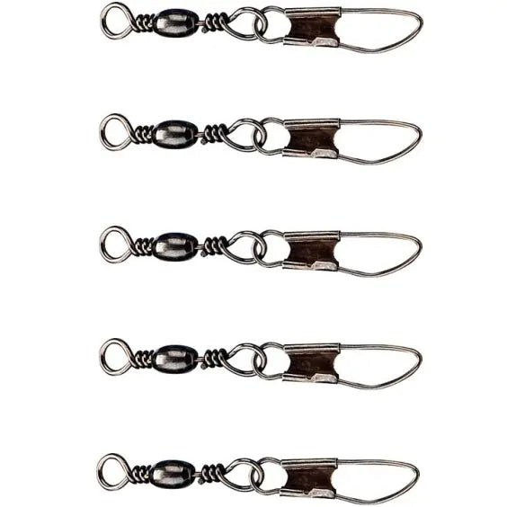 Fladen - Black Snap Swivels