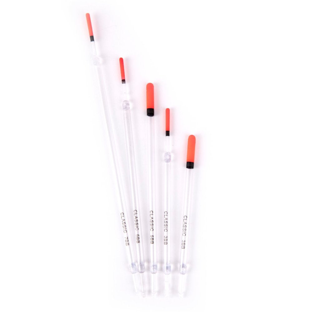 Fladen - Assorted Clear Waggler Floats 5 Per Pack