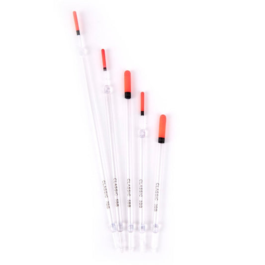 Fladen - Assorted Clear Waggler Floats 5 Per Pack