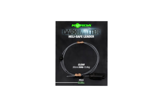 Korda - Dark Matter Leader Heli-Safe 30lb 1m