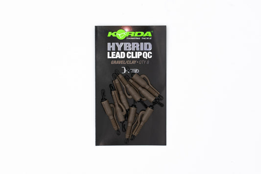 Korda - Hybrid Lead Clip QC Swivel Weed/Silt