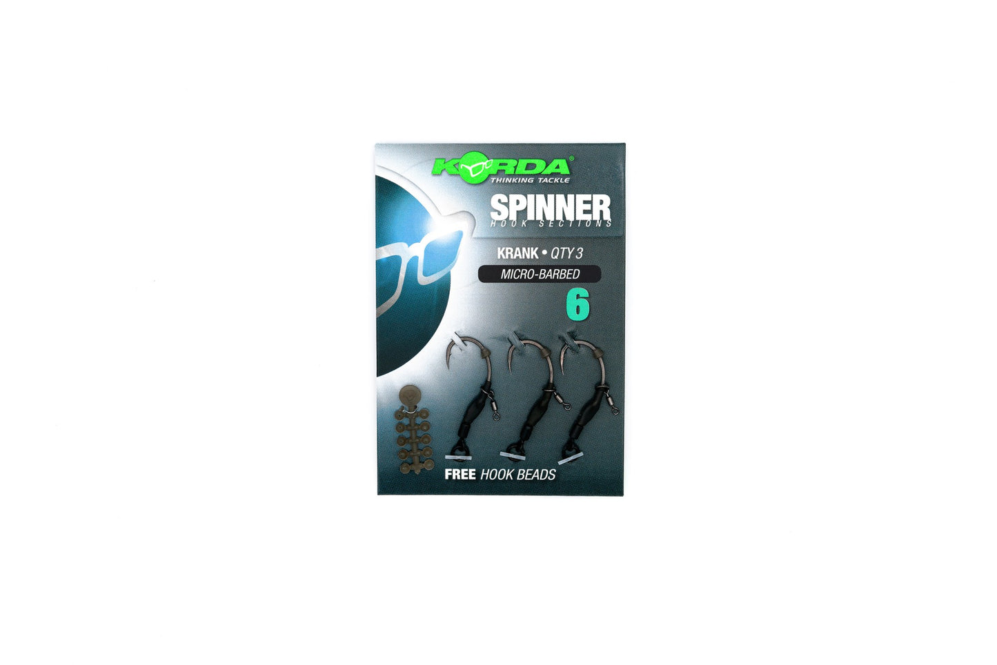 Korda - Spinner Hook Sections Krank