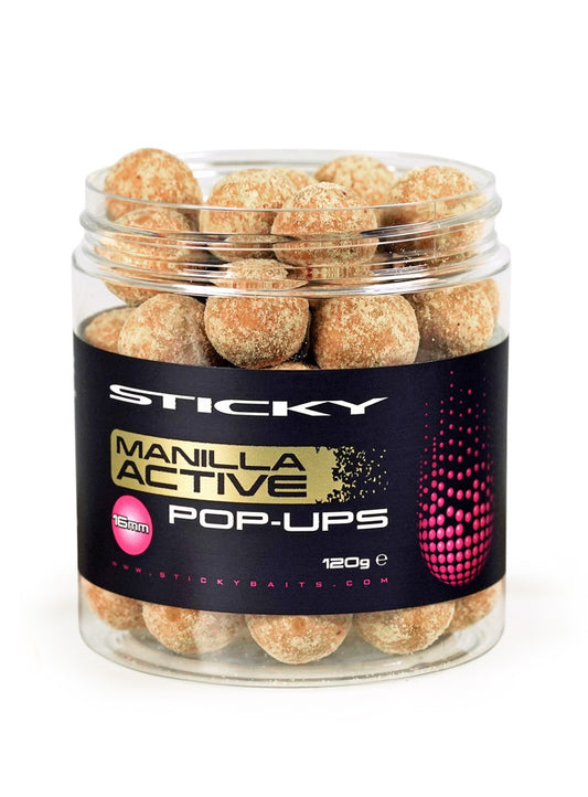 Sticky Baits - Manilla Active Pop-Ups 16mm