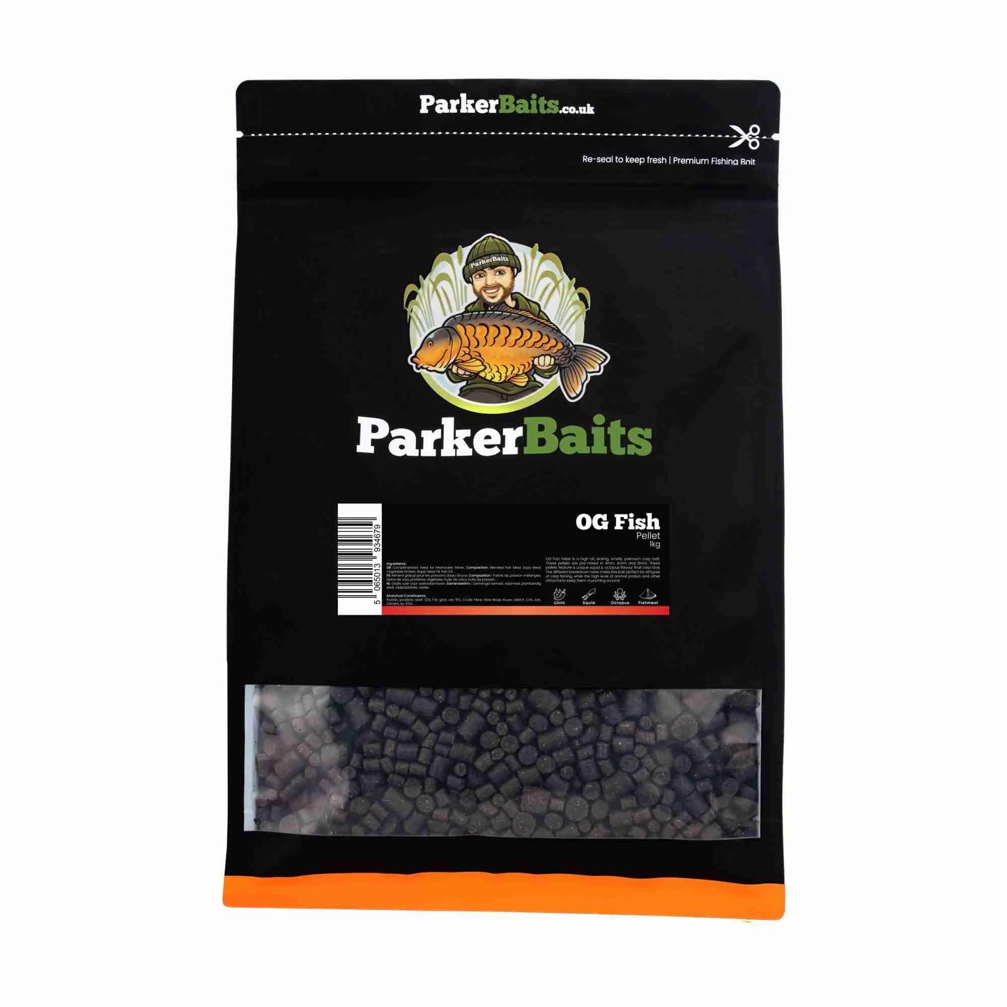 Parker Baits - Pellet OG Fish – 1kg