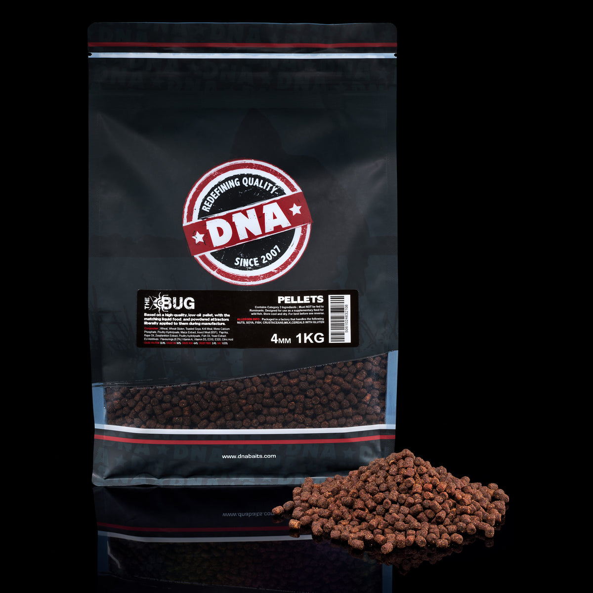 DNA Baits The Bug Pellets – Carp Fishing Feed Pellets | 1kg & 5kg