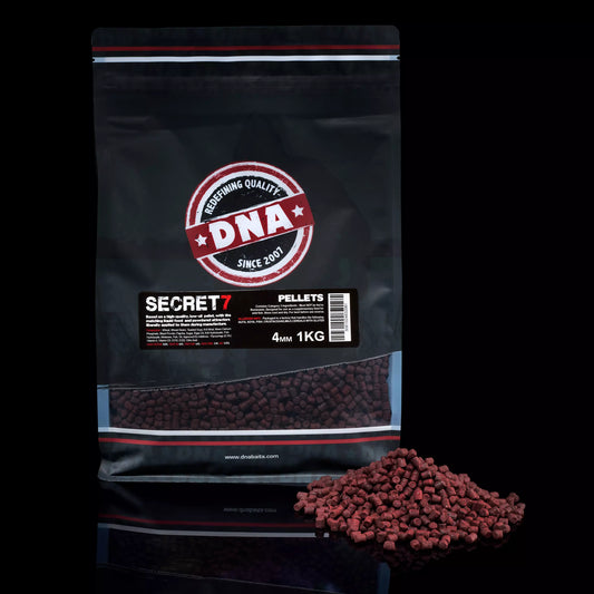 DNA Baits Secret 7 (S7) Pellets – Carp Fishing Feed Pellets | 1kg & 5kg