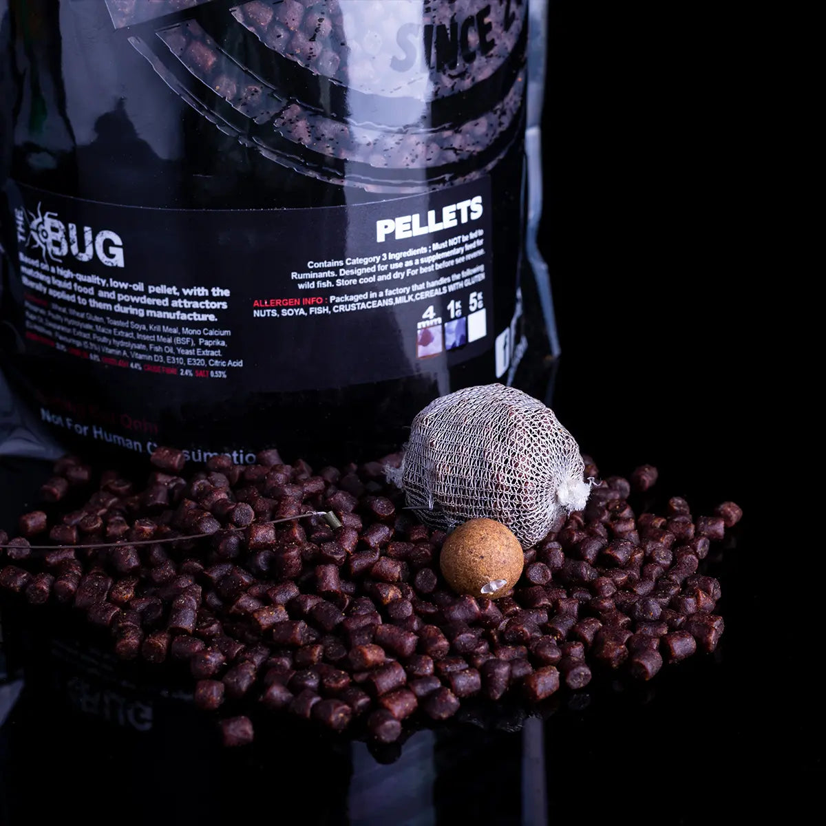 DNA Baits The Bug Pellets – Carp Fishing Feed Pellets | 1kg & 5kg