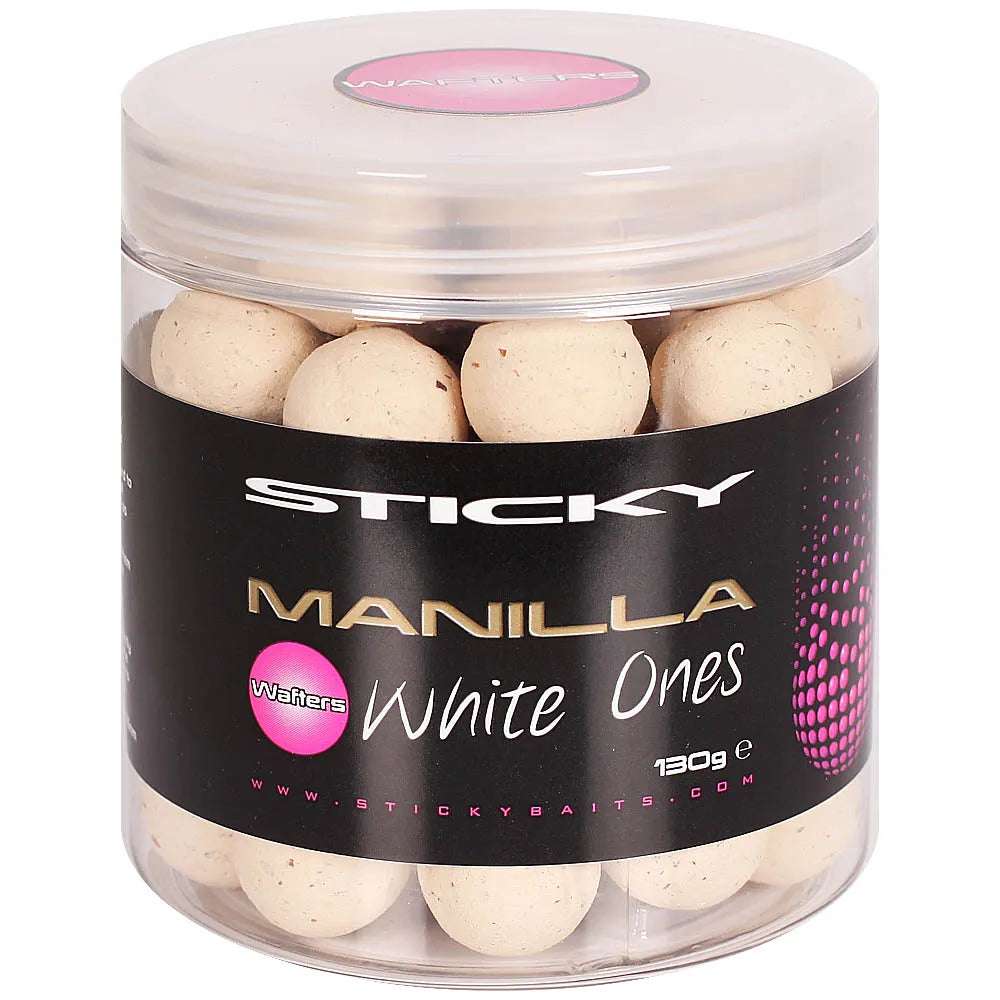 Sticky Baits - Manilla White Ones Wafters