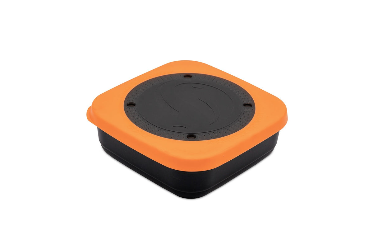 Tackle Guru Bait Box Orange – Fishing Bait Storage Container for Match & Coarse Fishing  Copy title