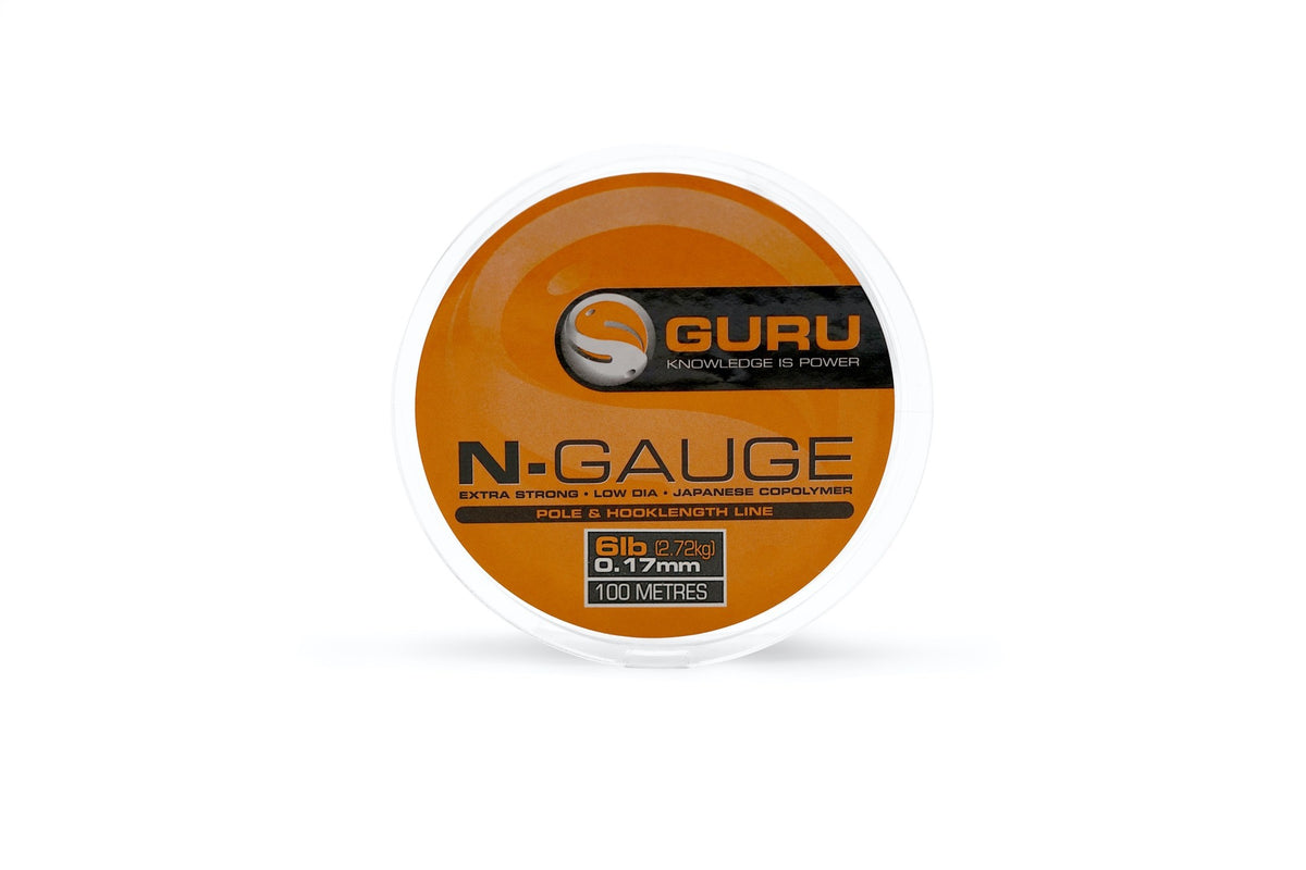 Tackle Guru N-Gauge Fishing Line – Strong, Reliable Monofilament Line for Match & Coarse Fishing  Copy title
