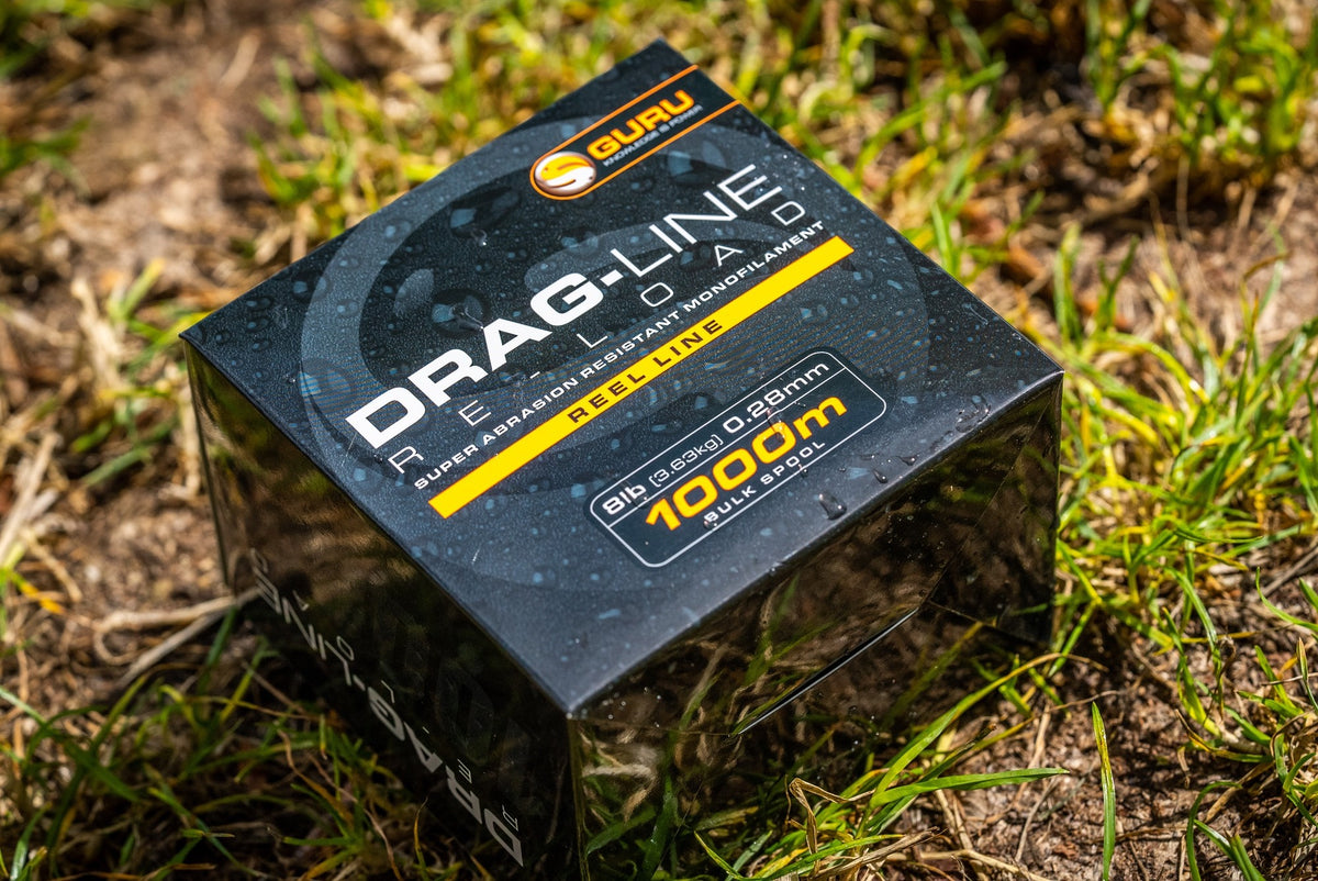 Tackle Guru Drag-Line Fishing Line – Strong, Abrasion-Resistant Mainline for Carp & Coarse Fishing  Copy title