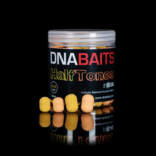 DNA Baits The Bug Half Tones Wafters – Yellow & Orange Carp Fishing Hookbaits