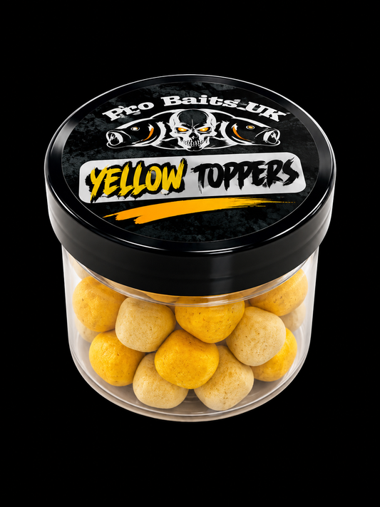 Pro Baits UK - Yellow Squid & Orange Toppers