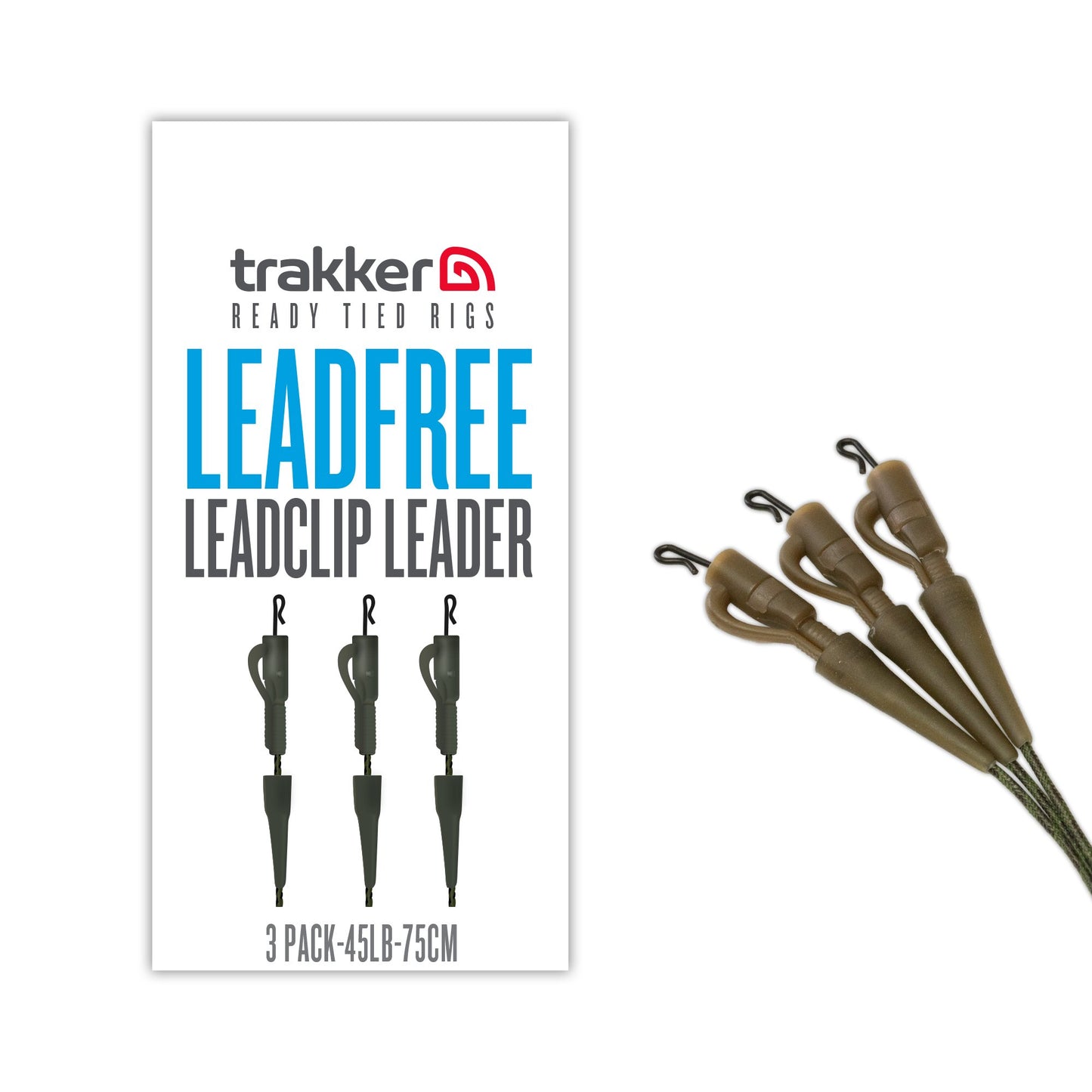 Trakker - Leadfree Leadclip Leader 75cm
