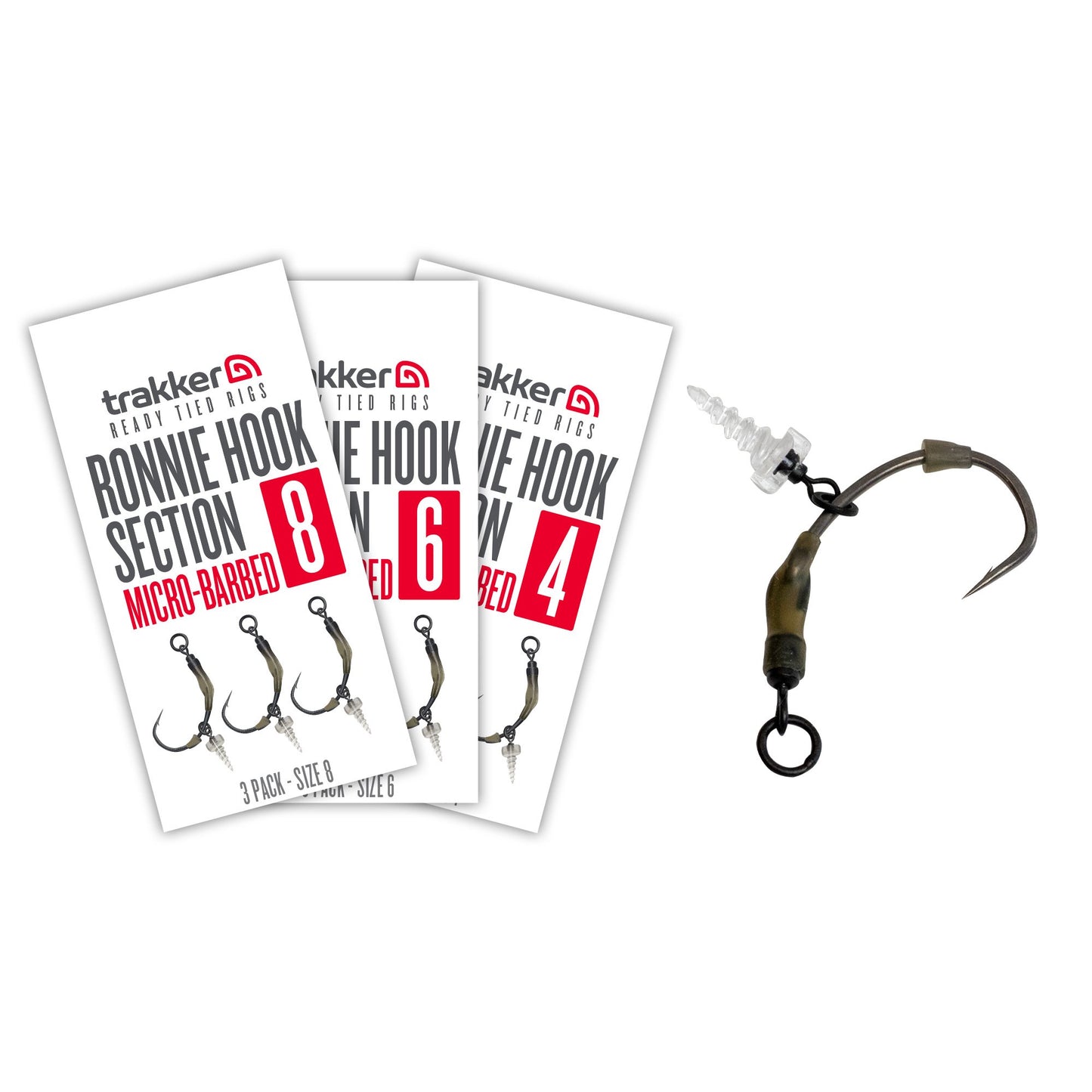 Trakker - Ronnie Hook Sections | Micro Barbed