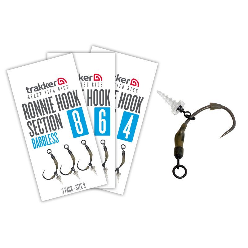 Trakker - Ronnie Hook Sections | Barbless