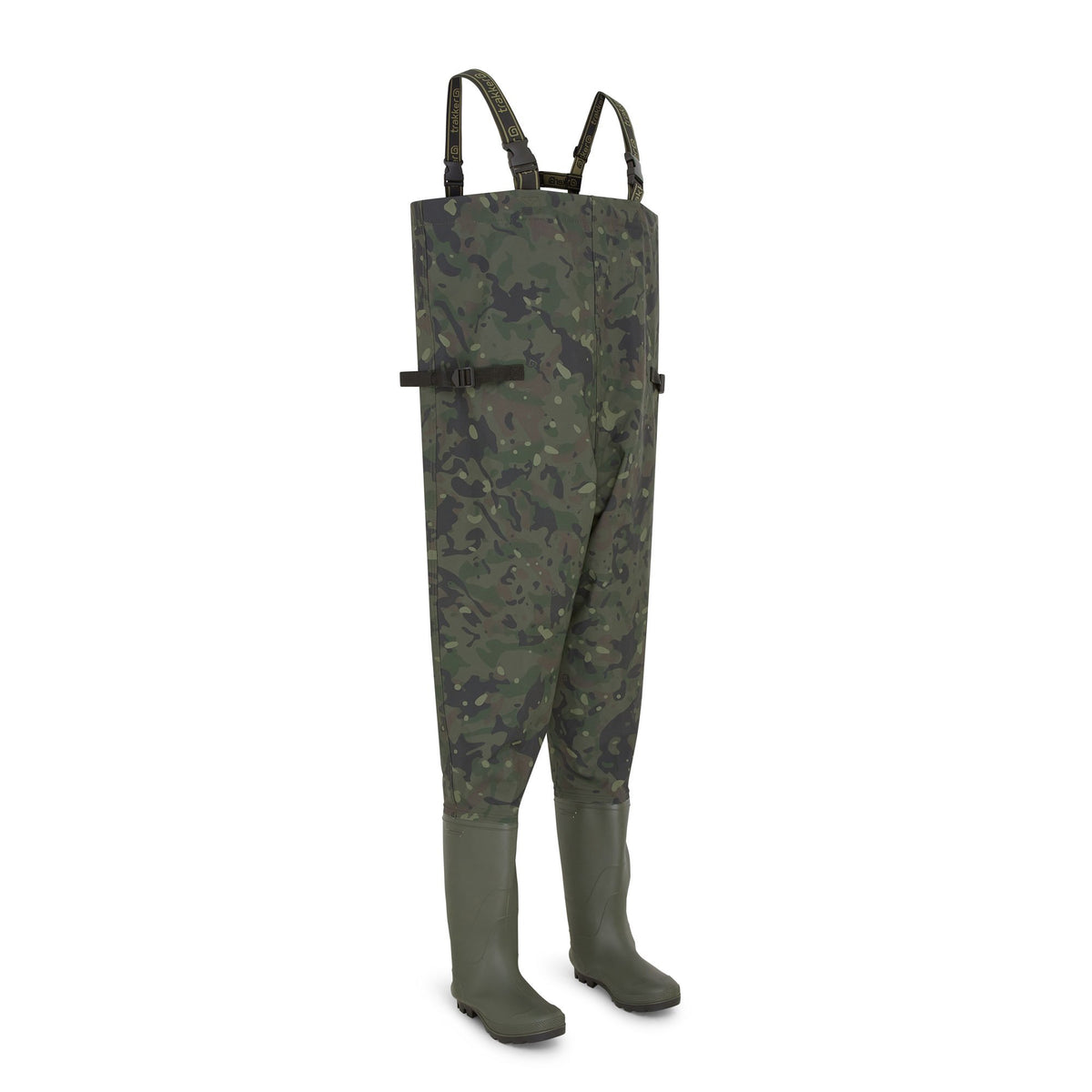 Trakker N2 Camo Waders – Waterproof Chest Waders for Carp Fishing, Angling & Outdoor Use