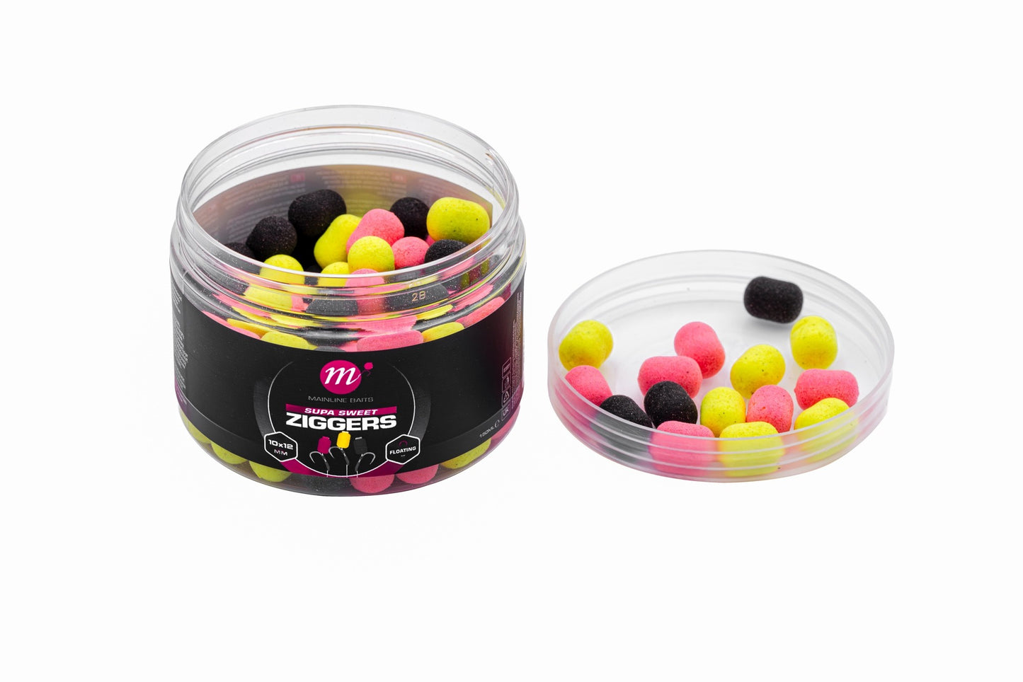 Mainline Baits - Supa Sweet Ziggers - Pink, Yellow, Black